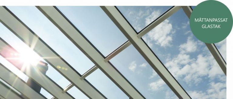 Uterum med glastak: En strålande plats för alla årstider